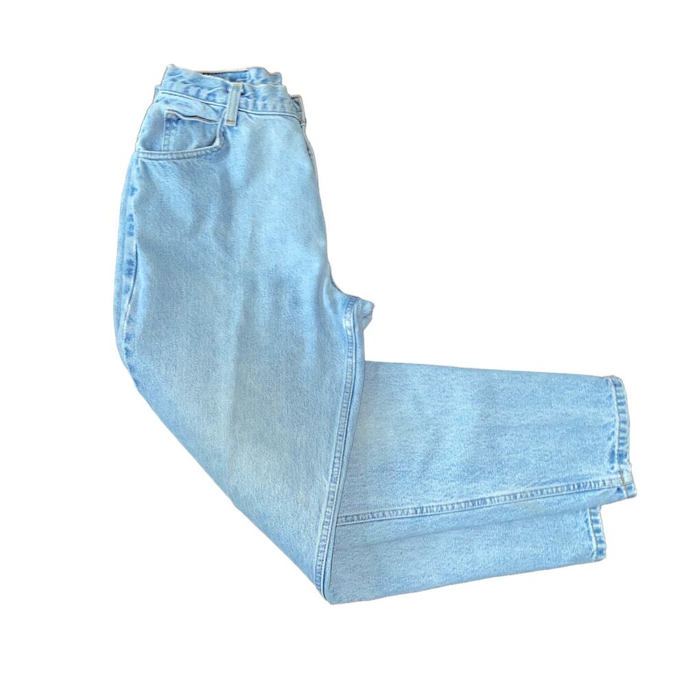 Vintage Gitano High Rise Tapered Leg Light Wash Jeans 30" waist